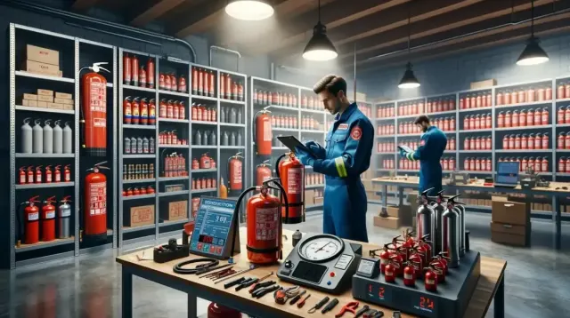Fire Extinguisher Inspection Checklist (NFPA 10)